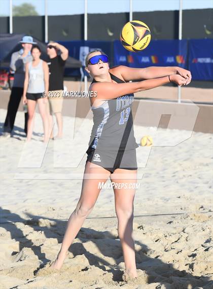 Thumbnail 1 in O'Connor vs. Desert Ridge (AIA DI Pairs Semifinal) photogallery.