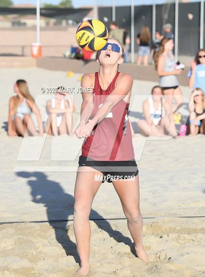 Thumbnail 2 in O'Connor vs. Desert Ridge (AIA DI Pairs Semifinal) photogallery.
