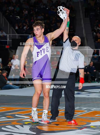 Thumbnail 2 in 2022 NYSPHSAA Wrestling Championships - Quarter Finals photogallery.