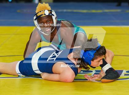 Thumbnail 1 in 2022 NYSPHSAA Wrestling Championships - Quarter Finals photogallery.