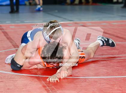 Thumbnail 3 in 2022 NYSPHSAA Wrestling Championships - Quarter Finals photogallery.