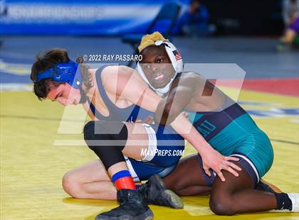 Thumbnail 1 in 2022 NYSPHSAA Wrestling Championships - Quarter Finals photogallery.