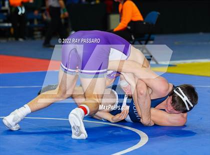 Thumbnail 1 in 2022 NYSPHSAA Wrestling Championships - Quarter Finals photogallery.