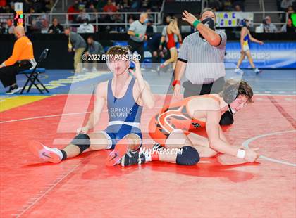 Thumbnail 2 in 2022 NYSPHSAA Wrestling Championships - Quarter Finals photogallery.