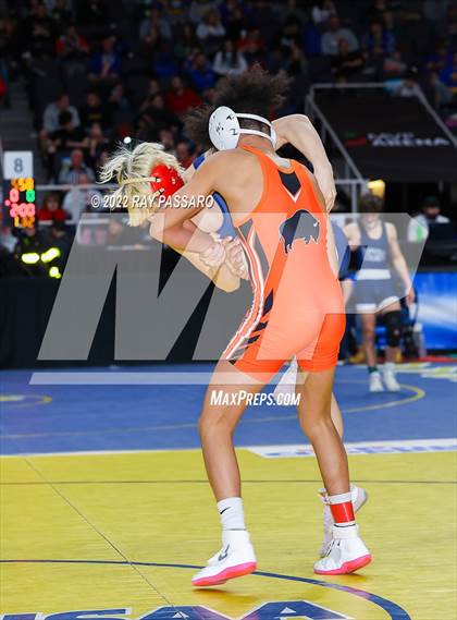 Thumbnail 1 in 2022 NYSPHSAA Wrestling Championships - Quarter Finals photogallery.