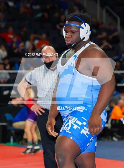 Thumbnail 1 in 2022 NYSPHSAA Wrestling Championships - Quarter Finals photogallery.