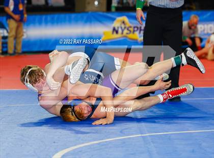 Thumbnail 1 in 2022 NYSPHSAA Wrestling Championships - Quarter Finals photogallery.