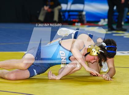 Thumbnail 2 in 2022 NYSPHSAA Wrestling Championships - Quarter Finals photogallery.