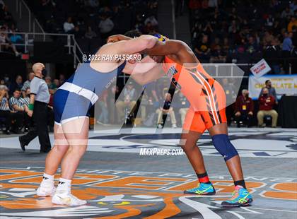Thumbnail 2 in 2022 NYSPHSAA Wrestling Championships - Quarter Finals photogallery.