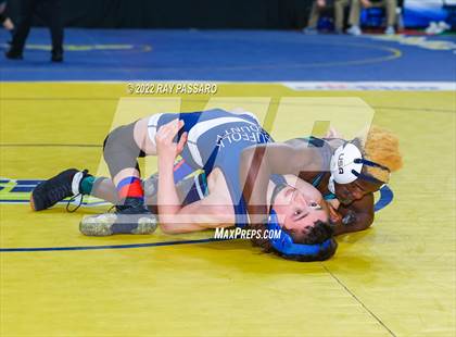 Thumbnail 2 in 2022 NYSPHSAA Wrestling Championships - Quarter Finals photogallery.