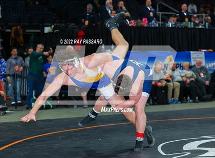 Thumbnail 1 in 2022 NYSPHSAA Wrestling Championships - Quarter Finals photogallery.