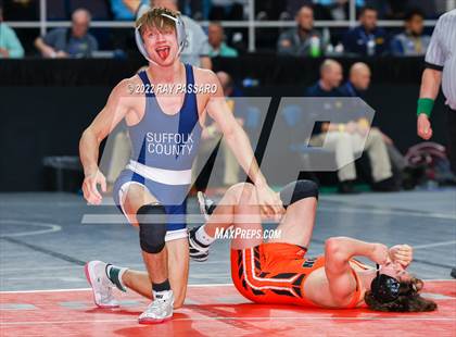 Thumbnail 2 in 2022 NYSPHSAA Wrestling Championships - Quarter Finals photogallery.