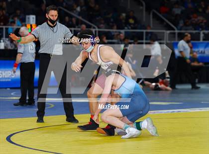 Thumbnail 1 in 2022 NYSPHSAA Wrestling Championships - Quarter Finals photogallery.