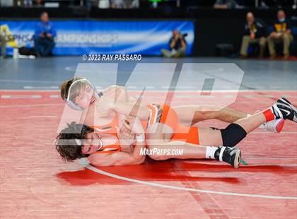 Thumbnail 2 in 2022 NYSPHSAA Wrestling Championships - Quarter Finals photogallery.