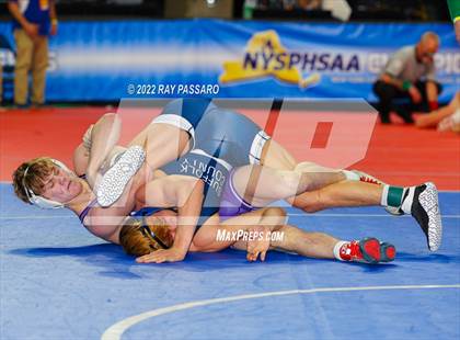 Thumbnail 2 in 2022 NYSPHSAA Wrestling Championships - Quarter Finals photogallery.