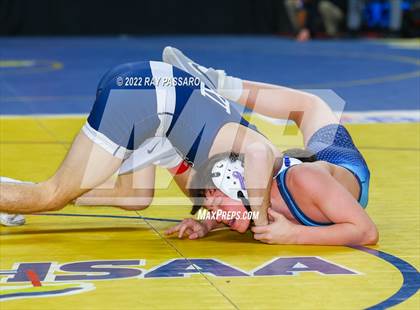 Thumbnail 1 in 2022 NYSPHSAA Wrestling Championships - Quarter Finals photogallery.