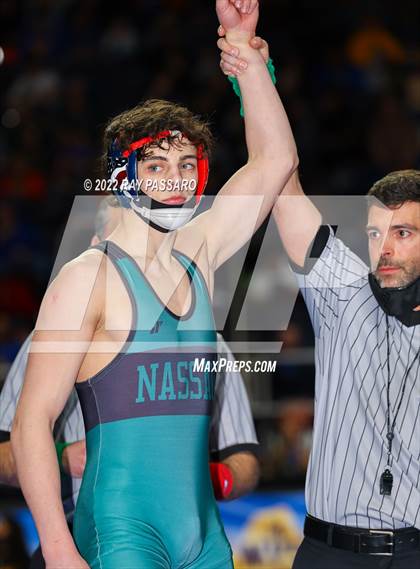 Thumbnail 2 in 2022 NYSPHSAA Wrestling Championships - Quarter Finals photogallery.