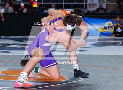 Thumbnail 1 in 2022 NYSPHSAA Wrestling Championships - Quarter Finals photogallery.