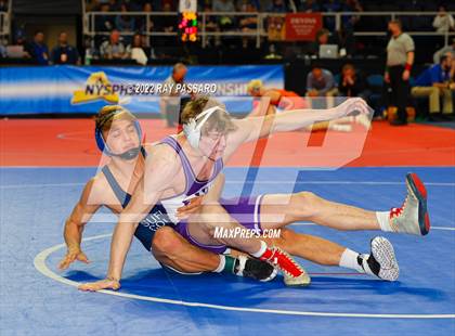 Thumbnail 1 in 2022 NYSPHSAA Wrestling Championships - Quarter Finals photogallery.