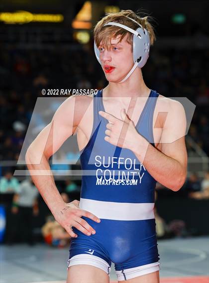 Thumbnail 2 in 2022 NYSPHSAA Wrestling Championships - Quarter Finals photogallery.