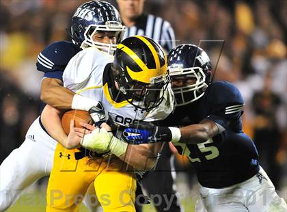 Thumbnail 2 in Del Oro vs. Bakersfield (CIF State D1 Final) photogallery.