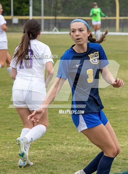 Thumbnail 2 in Carrboro @ Cape Fear (NCHSAA 3A East Round 2) photogallery.