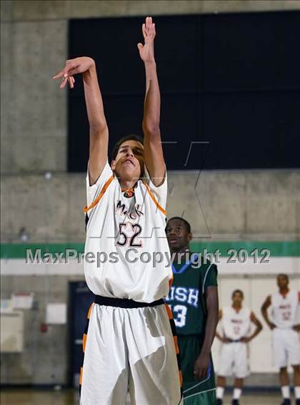 Thumbnail 2 in McClymonds vs. Sacred Heart Cathedral (I Have A Dream Classic) photogallery.