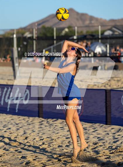 Thumbnail 1 in Xavier College Prep vs. Notre Dame Prep (AIA Pairs D-I Finals) photogallery.