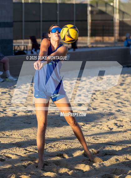 Thumbnail 3 in Xavier College Prep vs. Notre Dame Prep (AIA Pairs D-I Finals) photogallery.