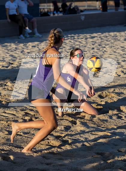 Thumbnail 3 in Xavier College Prep vs. Notre Dame Prep (AIA Pairs D-I Finals) photogallery.