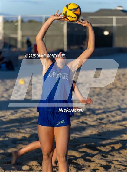 Thumbnail 3 in Xavier College Prep vs. Notre Dame Prep (AIA Pairs D-I Finals) photogallery.