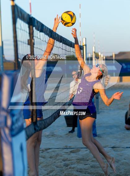 Thumbnail 2 in Xavier College Prep vs. Notre Dame Prep (AIA Pairs D-I Finals) photogallery.