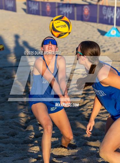 Thumbnail 3 in Xavier College Prep vs. Notre Dame Prep (AIA Pairs D-I Finals) photogallery.