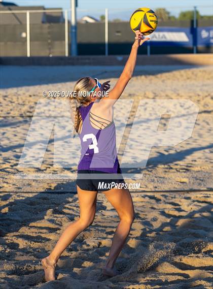 Thumbnail 2 in Xavier College Prep vs. Notre Dame Prep (AIA Pairs D-I Finals) photogallery.