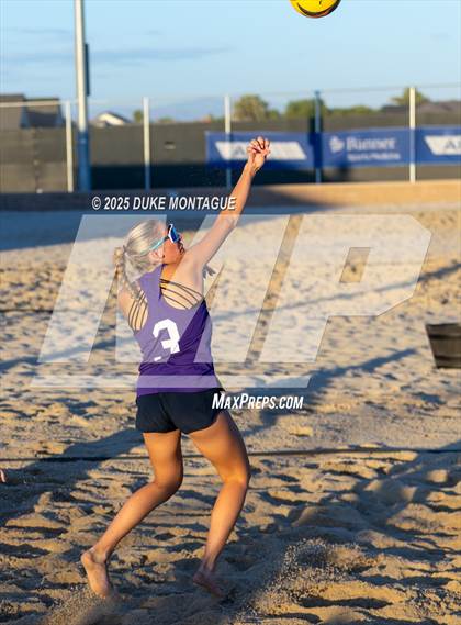 Thumbnail 3 in Xavier College Prep vs. Notre Dame Prep (AIA Pairs D-I Finals) photogallery.