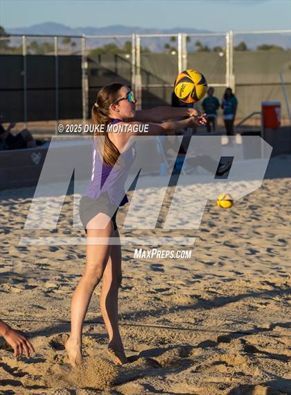 Thumbnail 1 in Xavier College Prep vs. Notre Dame Prep (AIA Pairs D-I Finals) photogallery.