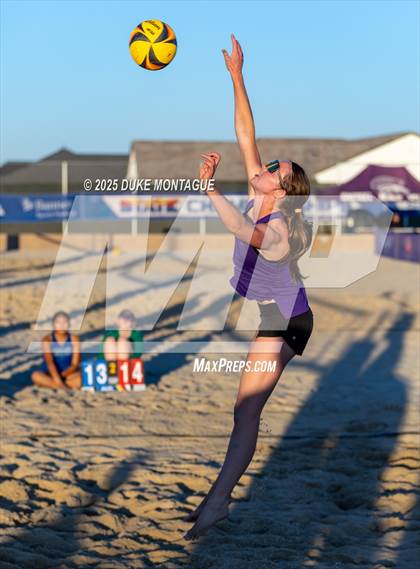 Thumbnail 1 in Xavier College Prep vs. Notre Dame Prep (AIA Pairs D-I Finals) photogallery.