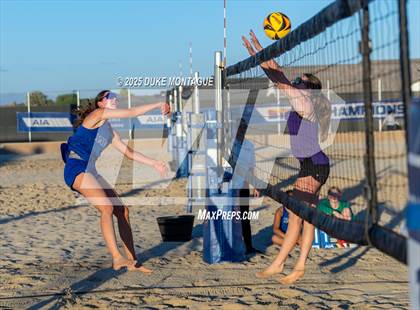 Thumbnail 1 in Xavier College Prep vs. Notre Dame Prep (AIA Pairs D-I Finals) photogallery.