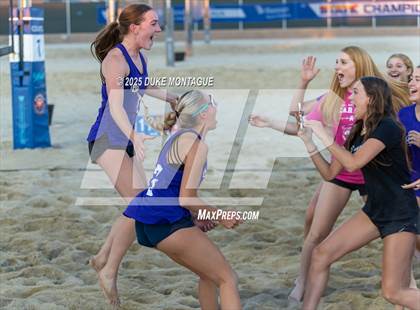Thumbnail 3 in Xavier College Prep vs. Notre Dame Prep (AIA Pairs D-I Finals) photogallery.