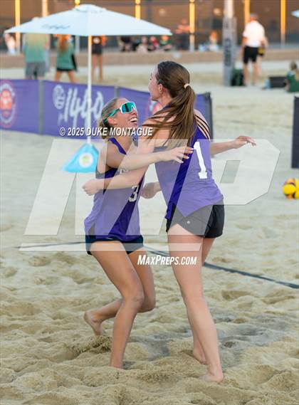 Thumbnail 3 in Xavier College Prep vs. Notre Dame Prep (AIA Pairs D-I Finals) photogallery.