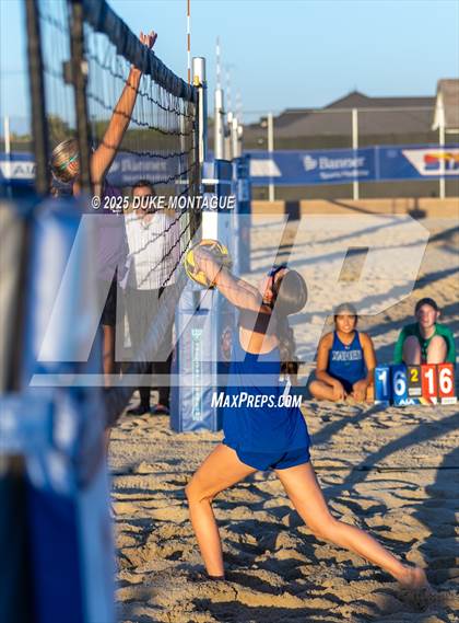 Thumbnail 1 in Xavier College Prep vs. Notre Dame Prep (AIA Pairs D-I Finals) photogallery.