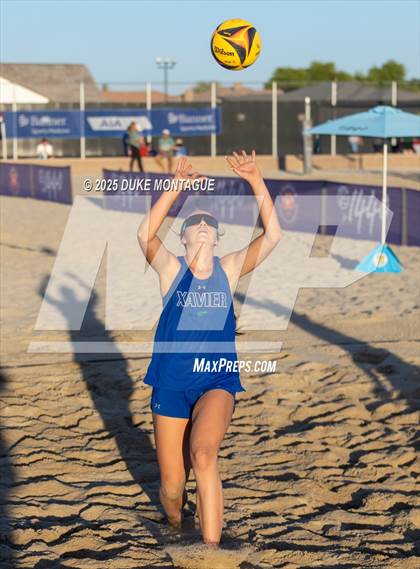 Thumbnail 2 in Xavier College Prep vs. Notre Dame Prep (AIA Pairs D-I Finals) photogallery.