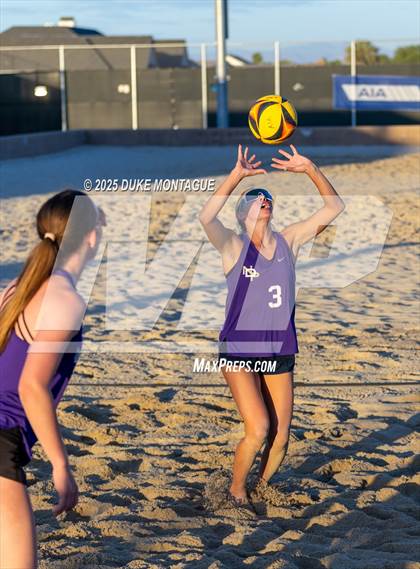 Thumbnail 3 in Xavier College Prep vs. Notre Dame Prep (AIA Pairs D-I Finals) photogallery.