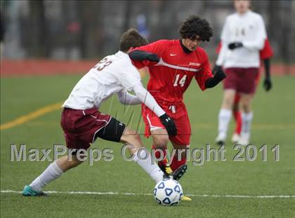 Thumbnail 3 in Pittsford Mendon vs Jamesville-Dewitt (NYSPHSAA Class A Semifinal) photogallery.