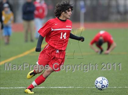 Thumbnail 3 in Pittsford Mendon vs Jamesville-Dewitt (NYSPHSAA Class A Semifinal) photogallery.