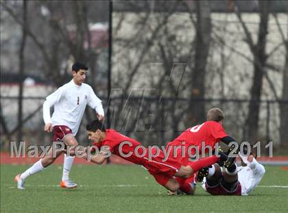 Thumbnail 1 in Pittsford Mendon vs Jamesville-Dewitt (NYSPHSAA Class A Semifinal) photogallery.