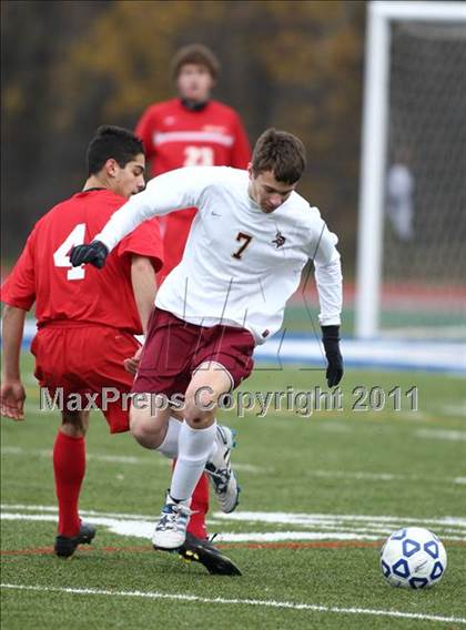 Thumbnail 3 in Pittsford Mendon vs Jamesville-Dewitt (NYSPHSAA Class A Semifinal) photogallery.