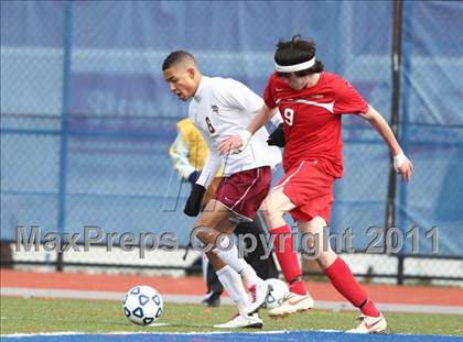 Thumbnail 1 in Pittsford Mendon vs Jamesville-Dewitt (NYSPHSAA Class A Semifinal) photogallery.