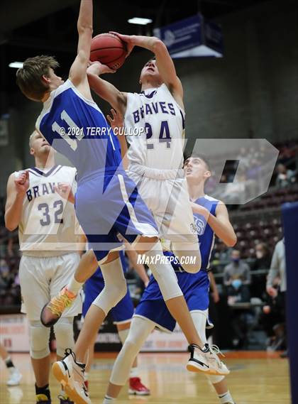 Thumbnail 3 in Gunnison Valley vs. North Summit (UHSAA 2A Consolation Semifinal) photogallery.