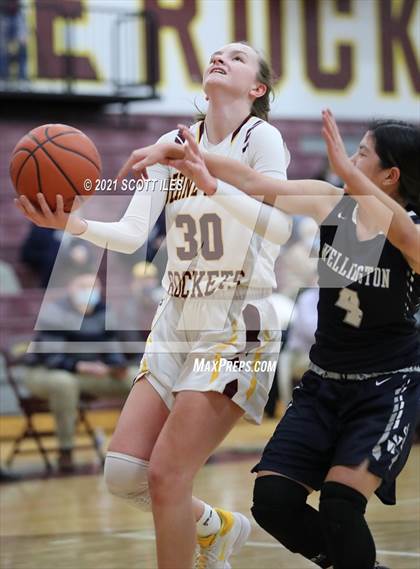 Thumbnail 3 in Wellington School vs Berne Union (OHSAA D4 Sectional Playoff) photogallery.